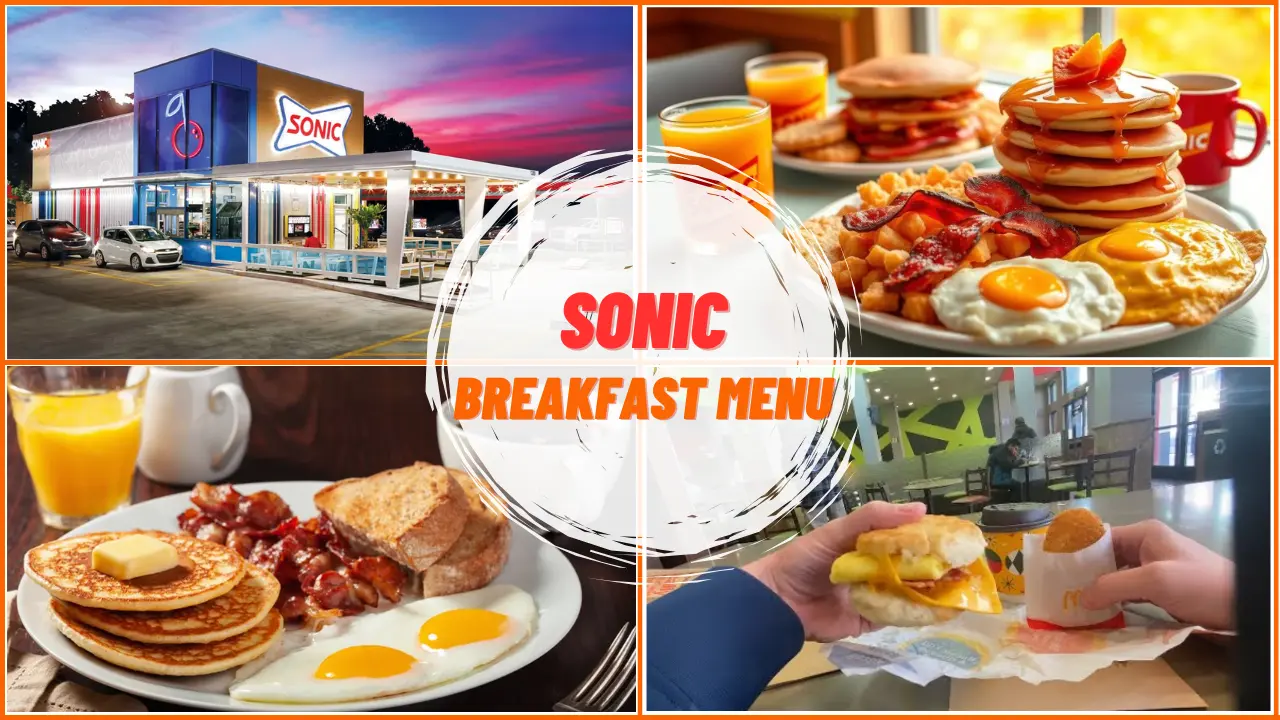 Sonic Breakfast Menu