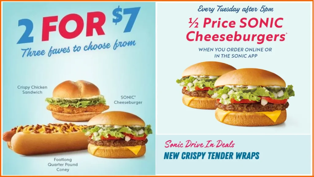 Sonic Deals and Discounts offer