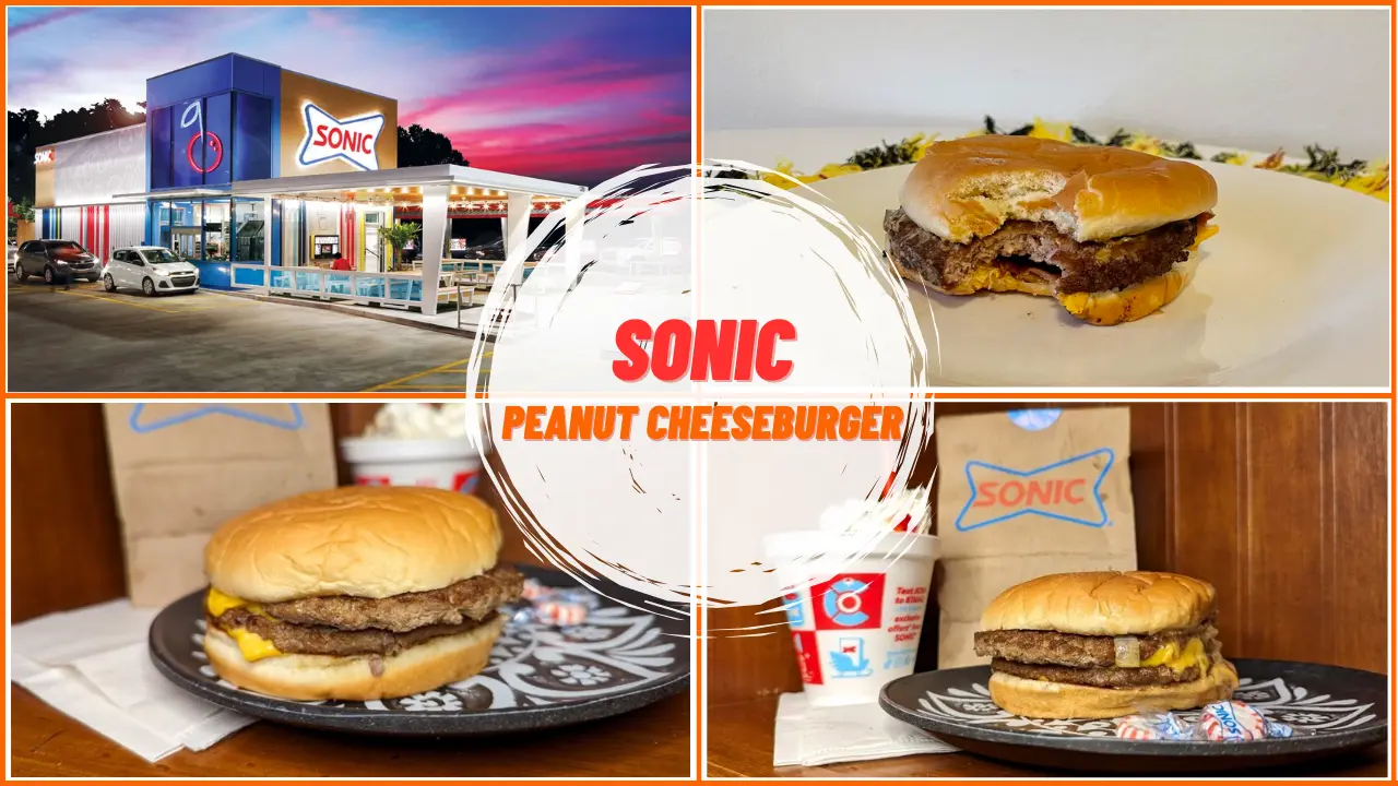 Sonic Peanut Cheeseburger